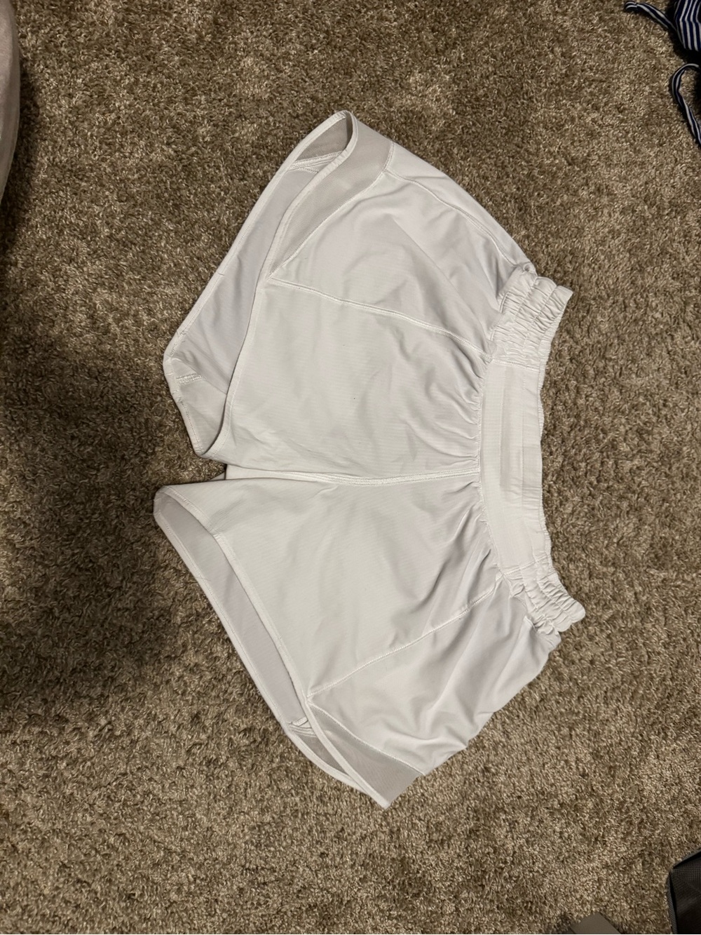lululemon athletica White Athletic Shorts